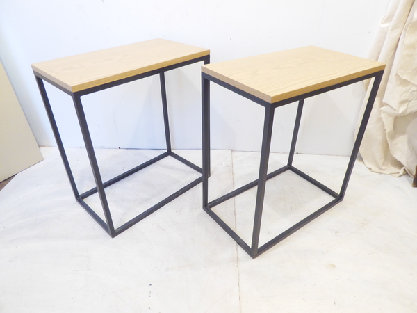 Pair Modern End Tables