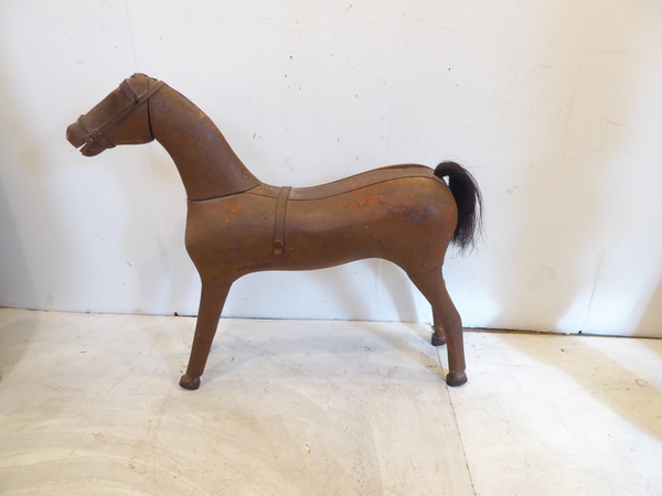 19th C American Wooden Horse