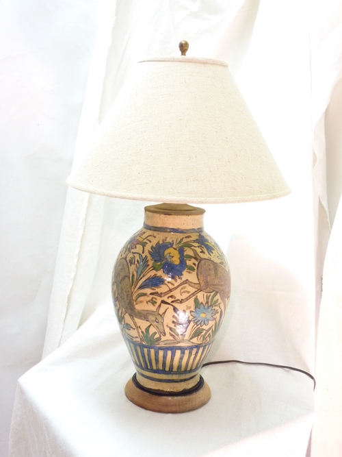 Persian Ceramic Lamp