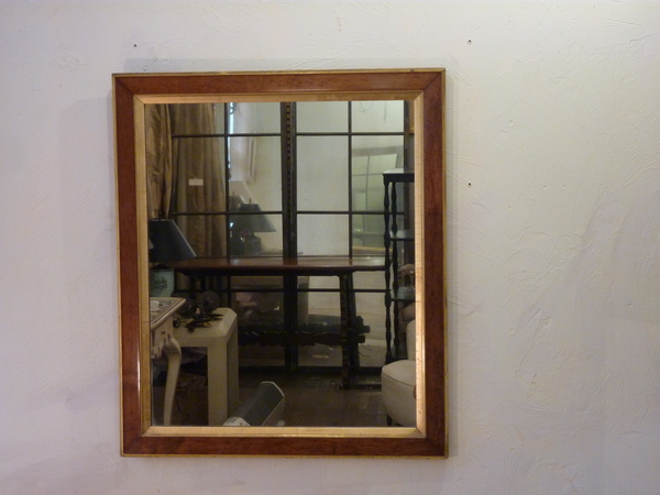 Large Walnut Mirror