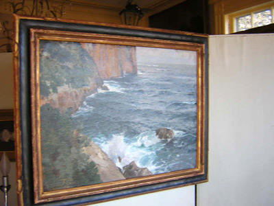 Oil on canvas by listed artist, K. Boehm