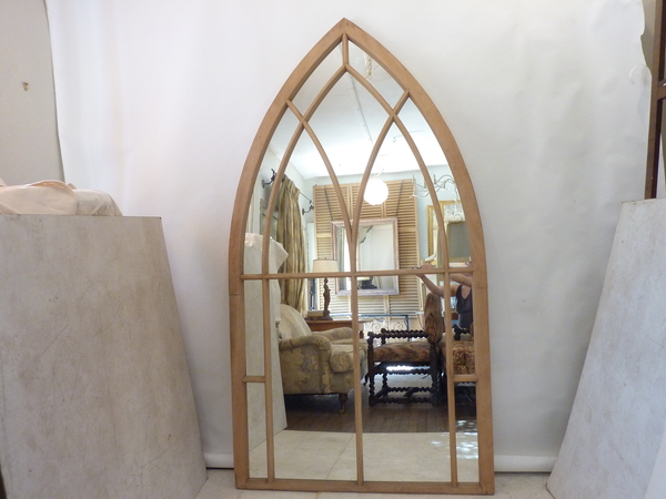 Gothic Window Frame Mirror