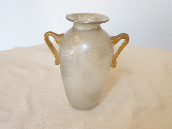 Venetian Roman Style Glass Vase