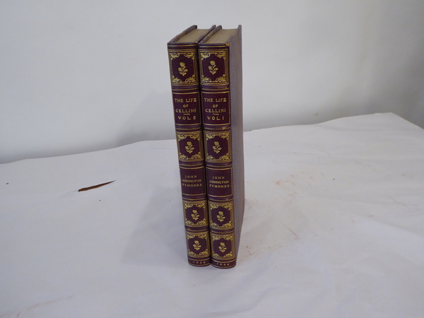 Two Volumes of Works by Cellini