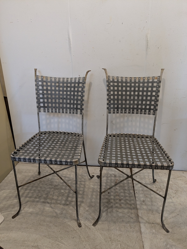 Mid Century Metal Chairs