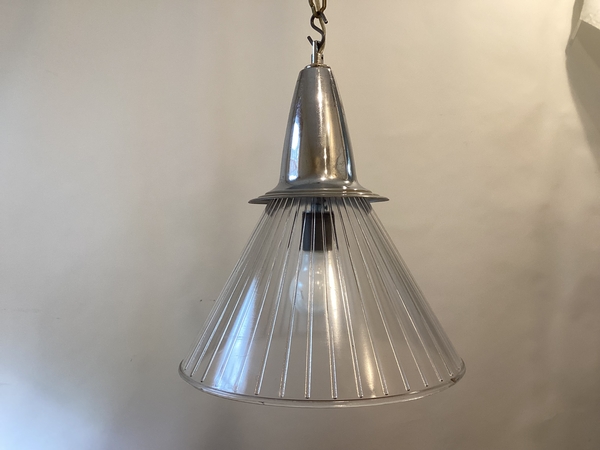 Antique French Funnel Light