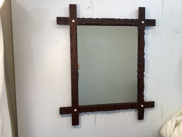 Rustic American Mirror