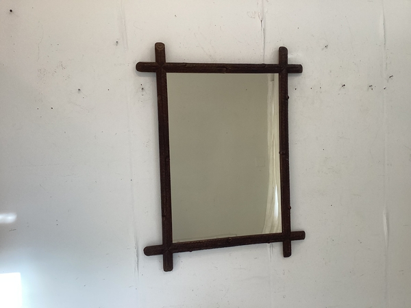 Continental Faux Bois Mirror