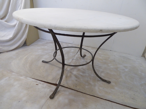 Marble Top Dining Table