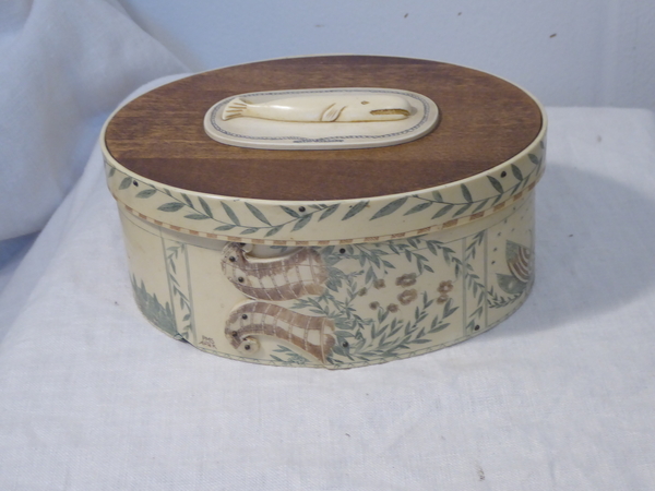 Faux Scrimshaw Box