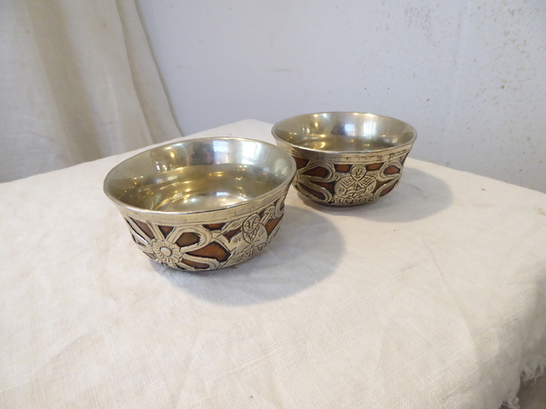 Artisan Made Copper and Silver Bowls