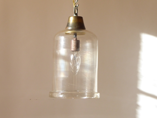 Antique French Bell Cloche Light