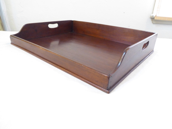 Antique Mahogany Butlers Tray