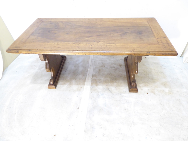 Antique Italian Walnut Coffee Table