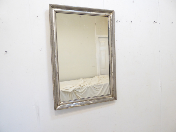 Antique Grey Silver Mirror