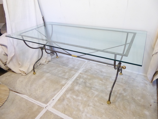 Steel Dining Table