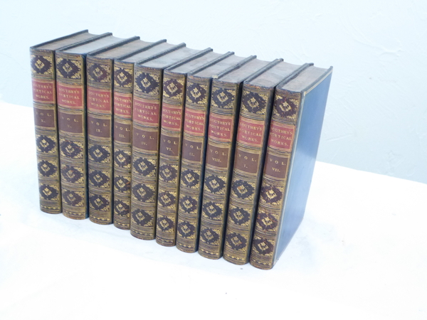 Collection of Leatherbound Works by Southey