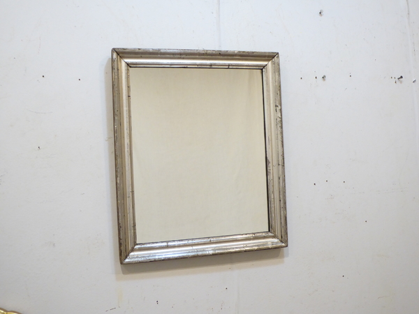 Antique Weathered Silverleaf Mirror