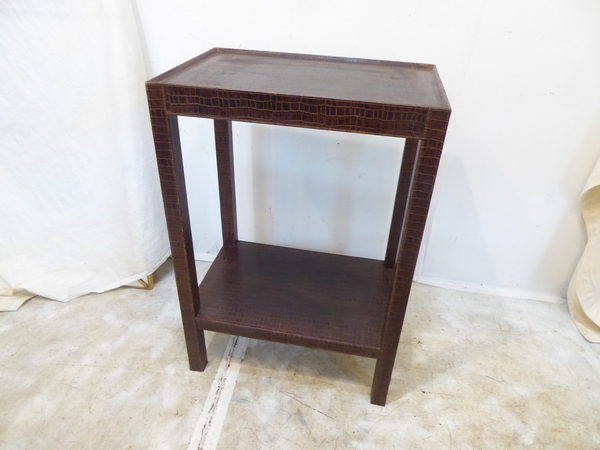 Leather Console Table