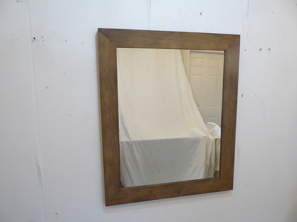 Weathered Wood Mirror
