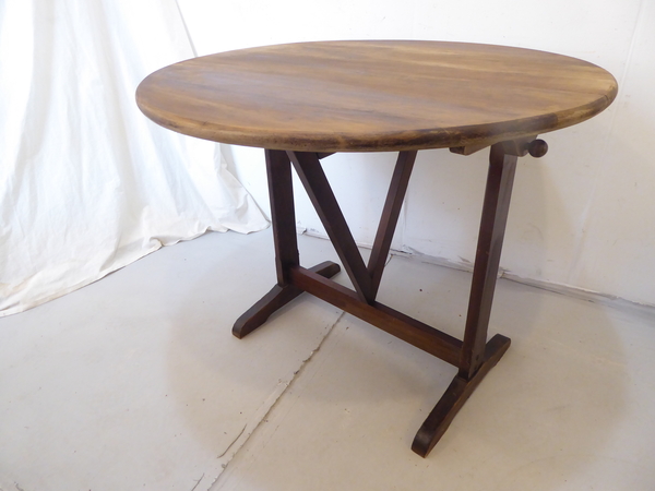 Rustic Wine Tasting Table
