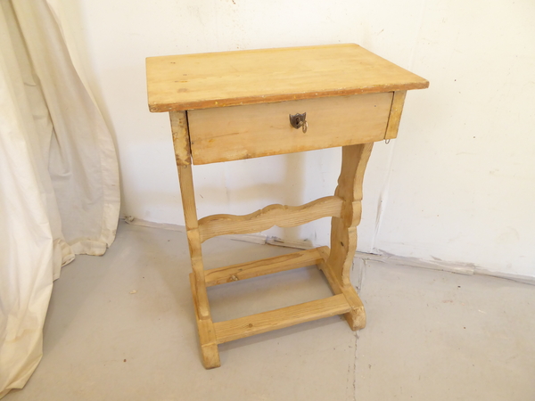Scandinavian Pine Console Table