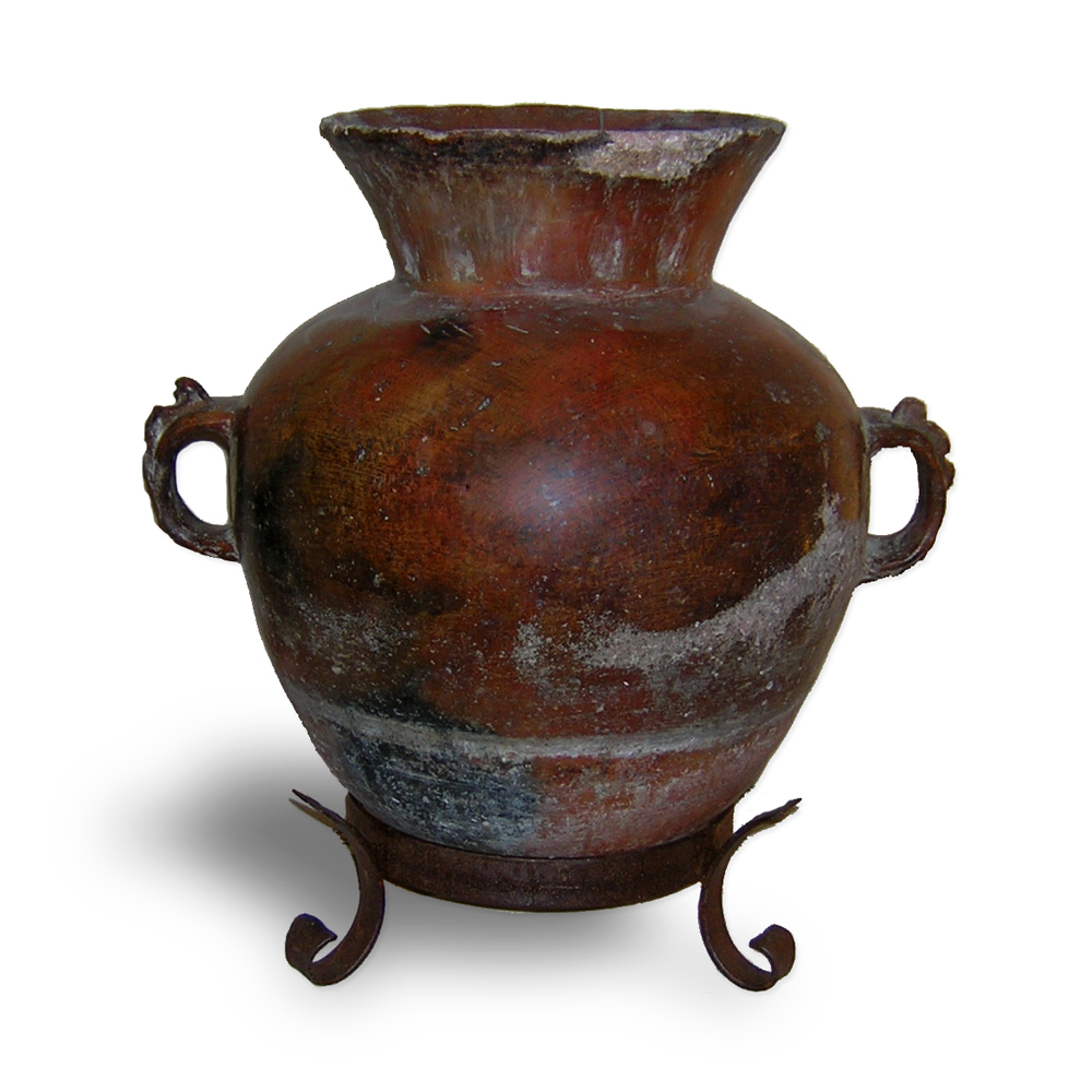 20th Century Guatemalan Ceramic Water Vessel