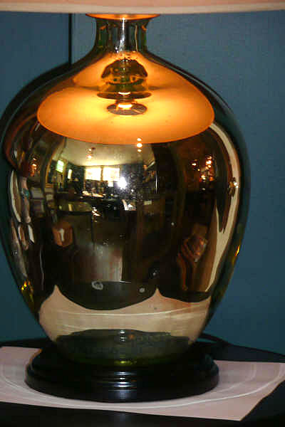 Mercury Glass Lamp